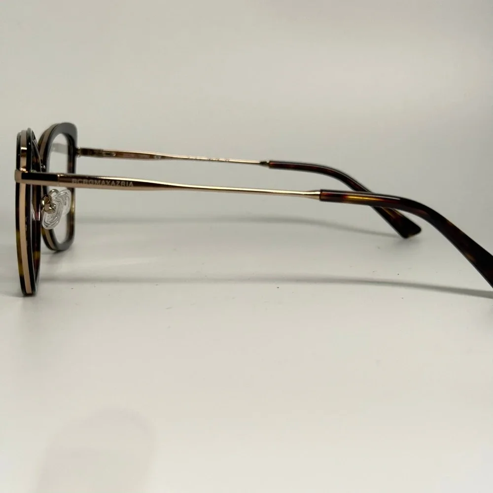 BCBGMAXAZRIA Delphine Black Tortoise Eye Glasses‎ Frames Italy 53-16-135 CV